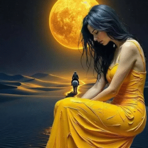 Tapymas pagal skaičius "Dykumos deivė" ant porėmio