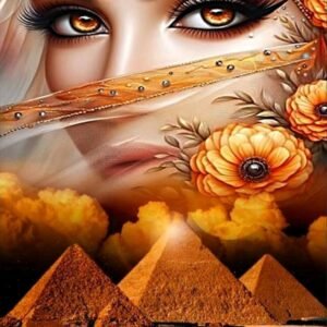 Deimantinė mozaika ant porėmio "EGIPTO MAGIJA"